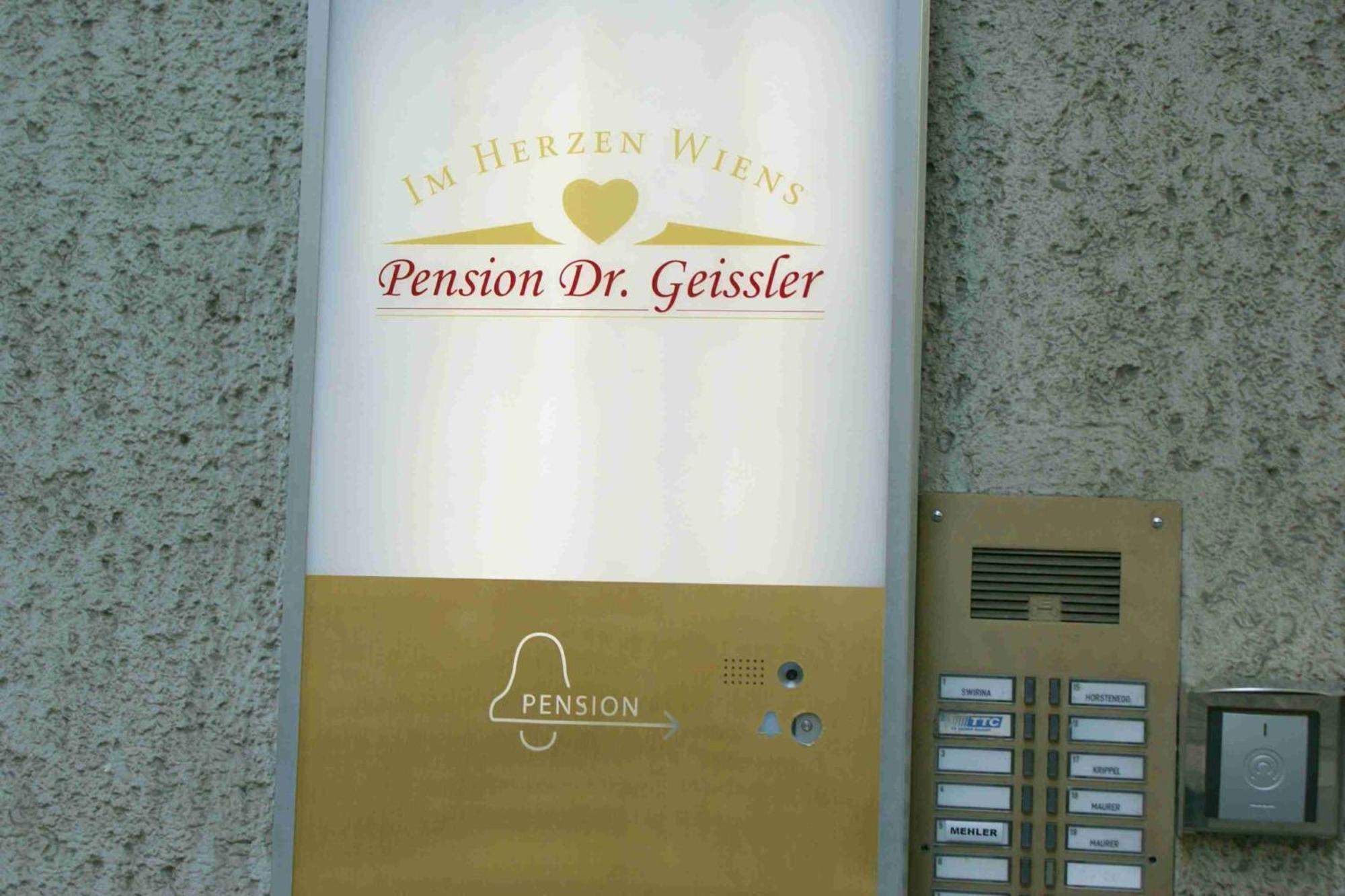 فندق فيينافي  بنسيون دي ار. جايسلر المظهر الخارجي الصورة